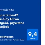 Apartament2 Tri-City Oliwa Ogrod, Prywatne Wejscie