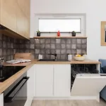 Solvo Apartment With Balcony & Parking Gdansk Przymorze By Noclegi Renters