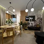 Family & Business Sauna Apartments Baltic Horizon Premium Spa - 3 Bedroom With Private Sauna, Jacuzzi, Rooftop Gym & Panoramic Terrace, Balcony, Underground Garage