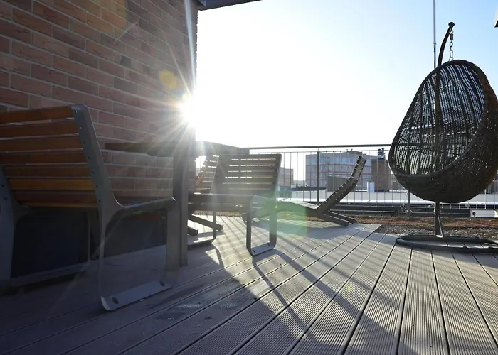 Roof Terrace Old Town Apartments With Private Parking