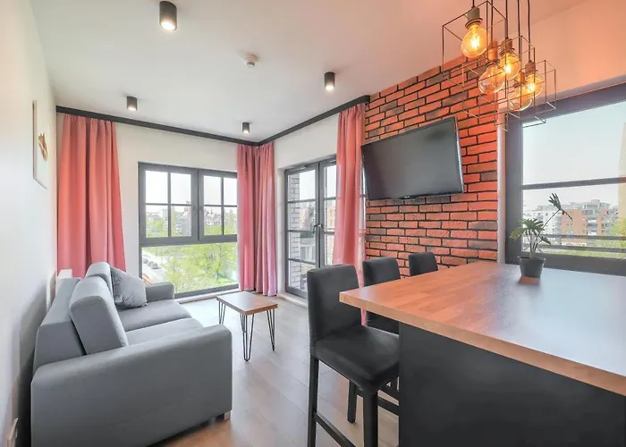 Apartament Gdansk Srodmiescie Z Widokiem Na Motlawe