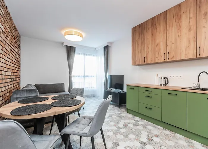 Doki Montownia - Pistacjowy By Grand Apartments