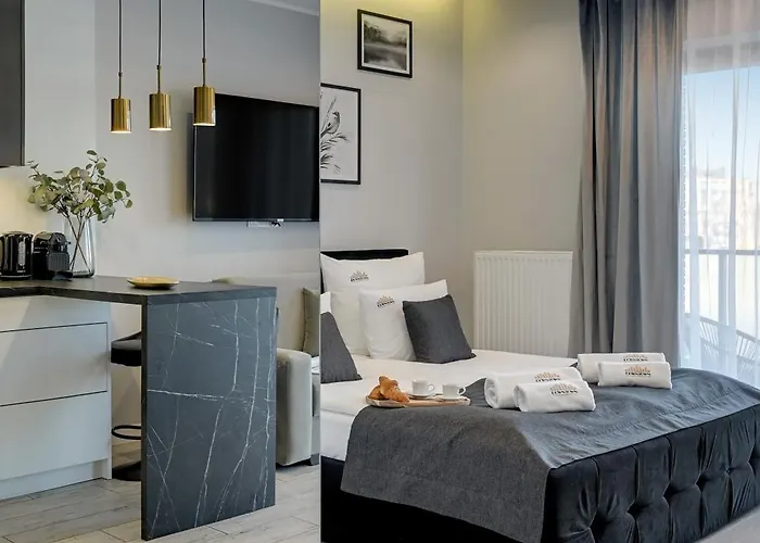 Nadmotlawie Riverside - Parking, Sauna & Gym By Downtown Apartments