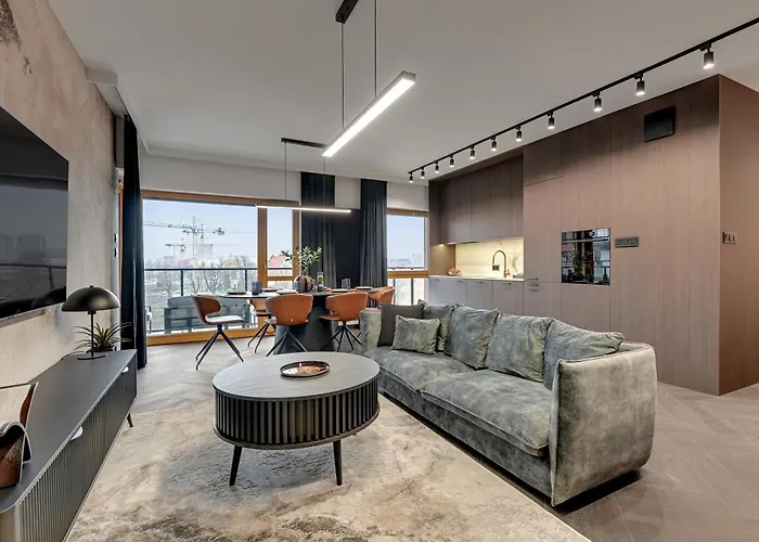 Nadmotlawie Estate Gym, Sauna & Parking By Downtown Apartments