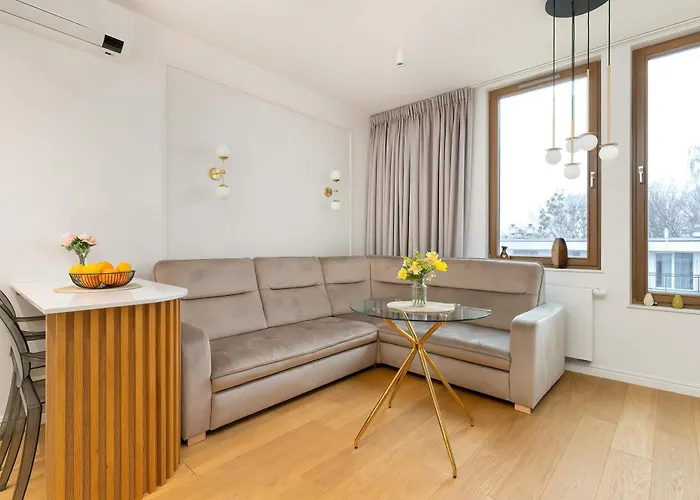 Sloneczny Apartament W Jelitkowie - Blisko Parku Reagana I Morza By Noclegi Renters
