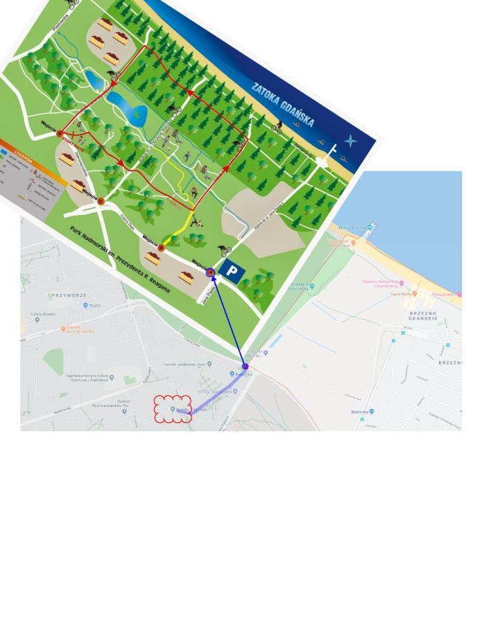 Sunny Sleeps 4 By The Beach With Garden Patio - Przymorze *