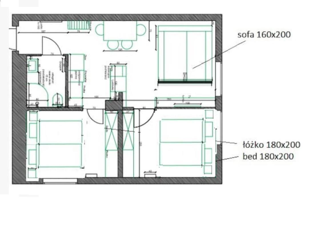 Apartment Family Luxury Gold & Playstation, 1-6, 2 Sypialnie I Salon, 100m Bazylika *