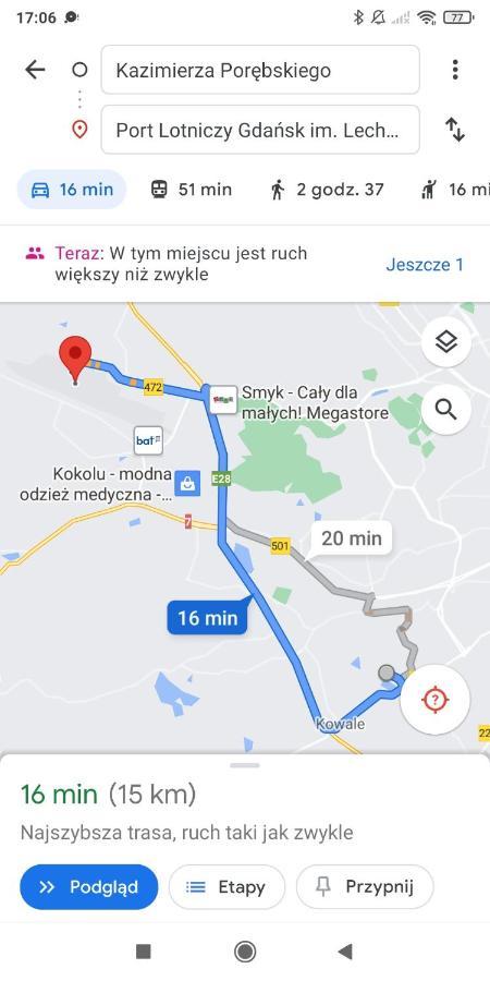 Przytulna Kawalerka Z Ogrodem Apartment Gdansk