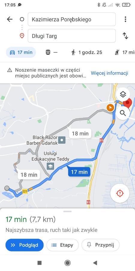 Przytulna Kawalerka Z Ogrodem * Gdansk