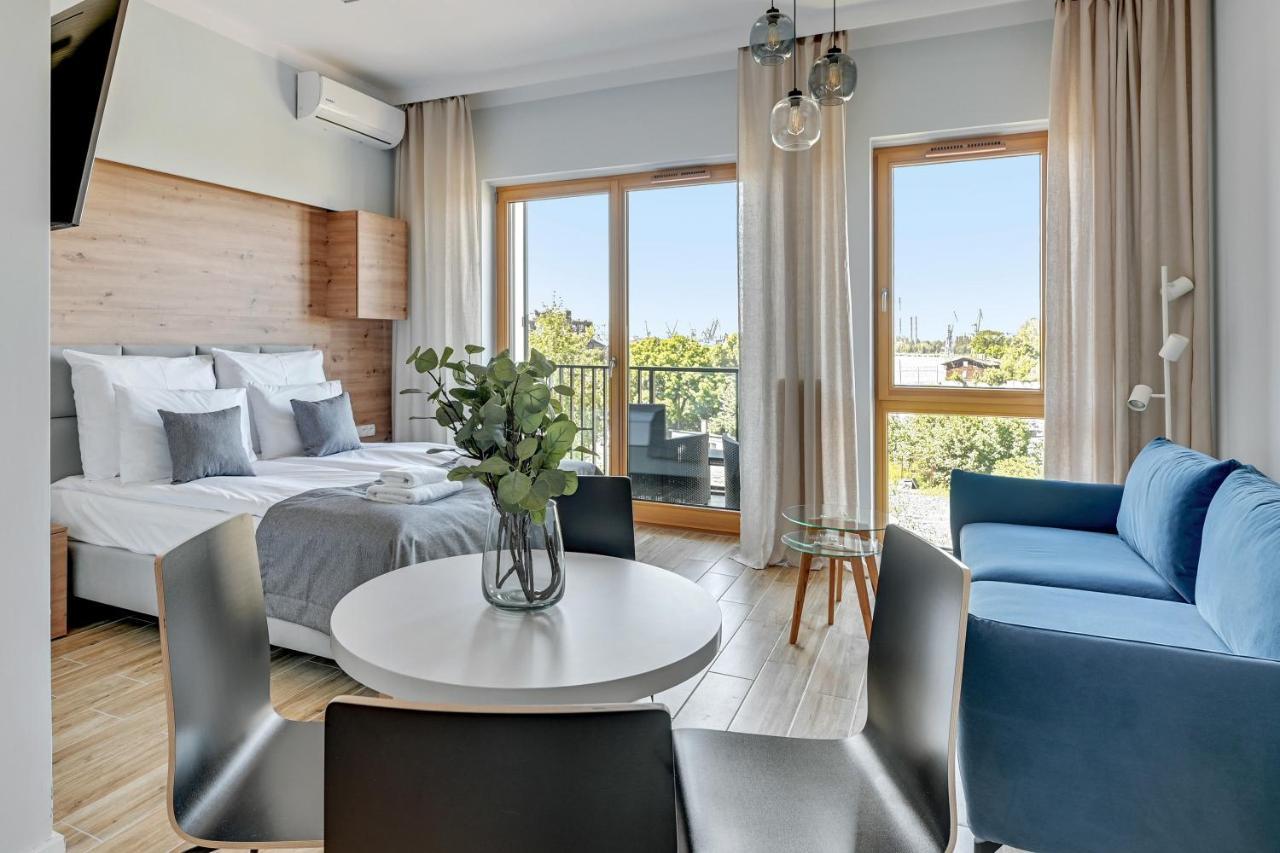 Nadmotlawie Riverside - Parking, Sauna & Gym By Downtown Apartment Gdansk