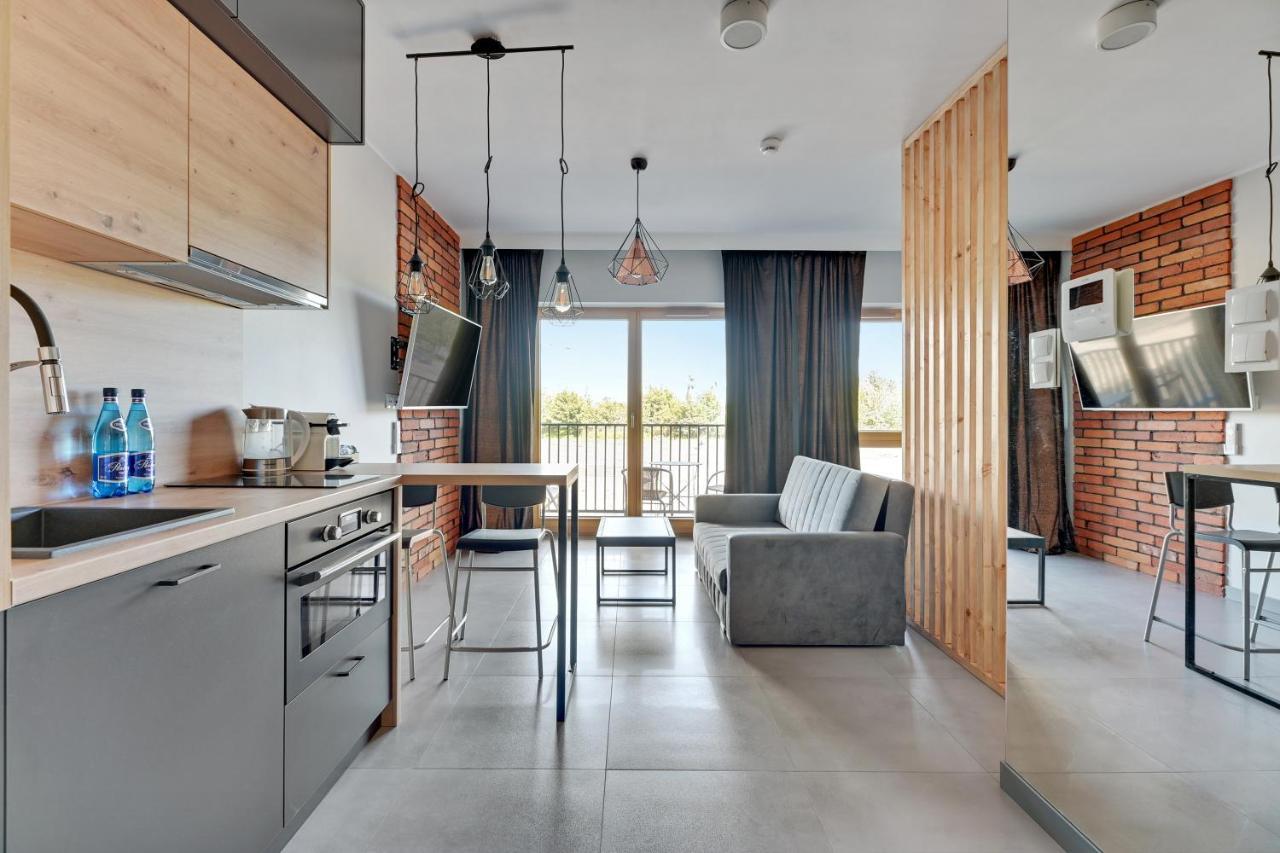 Apartment Nadmotlawie Riverside - Parking, Sauna & Gym By Downtown Gdansk