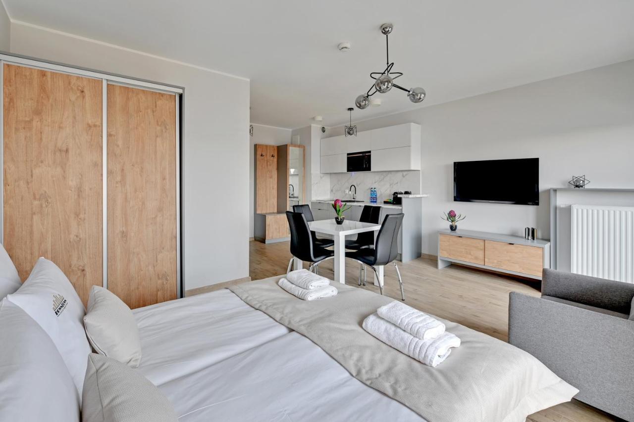 Nadmotlawie Riverside - Parking, Sauna & Gym By Downtown Apartment Gdansk