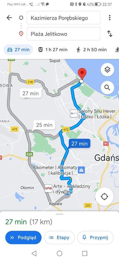 Przytulna Kawalerka Z Ogrodem * Gdansk