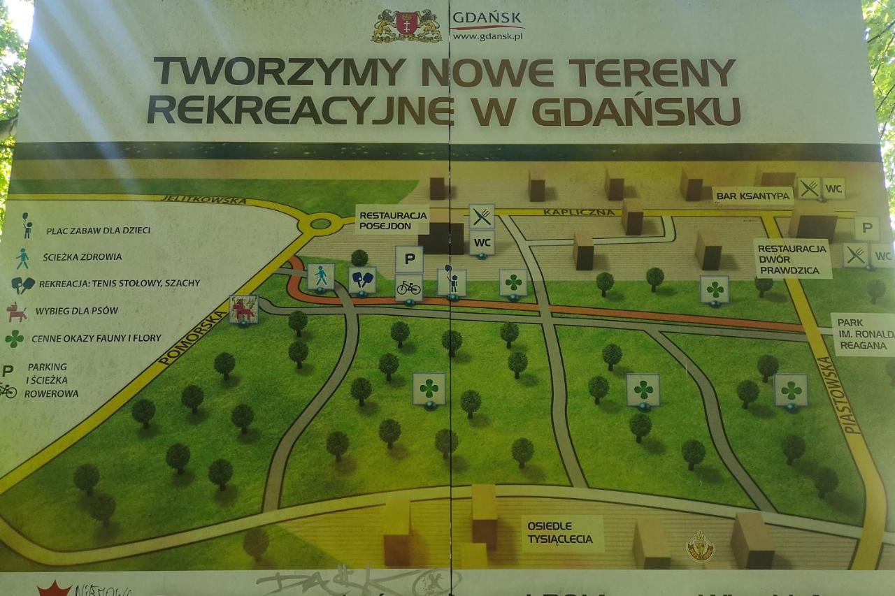 Lux Oliwa Park Przymorze Blisko Plaza Jelitkowo I Sopot Gdańsk