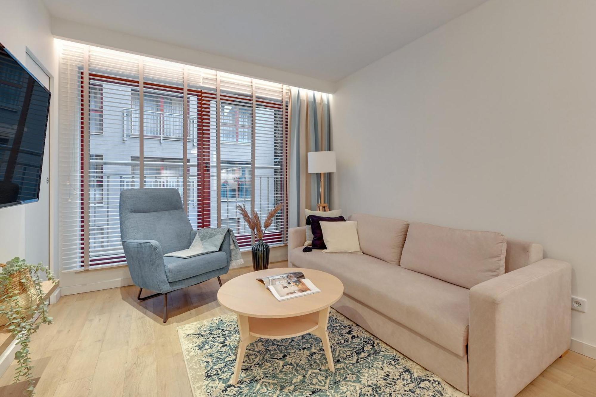 Waterlane Island - Riverview Pool, Spa, Gym & Parking By Downtown Apartment Gdansk