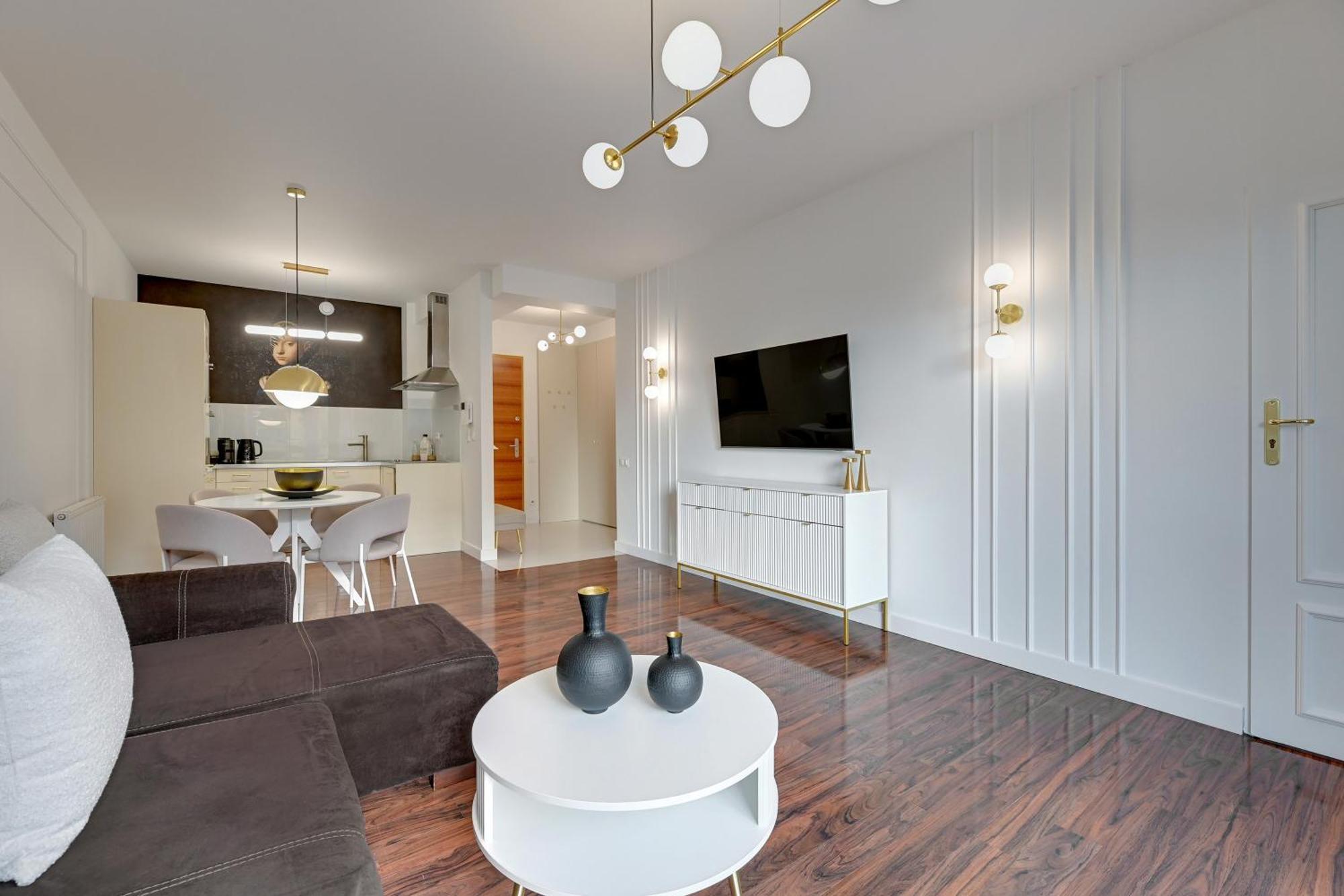Lejlighed Waterlane Riverside Spa, Pool & Gym By Downtown Gdańsk