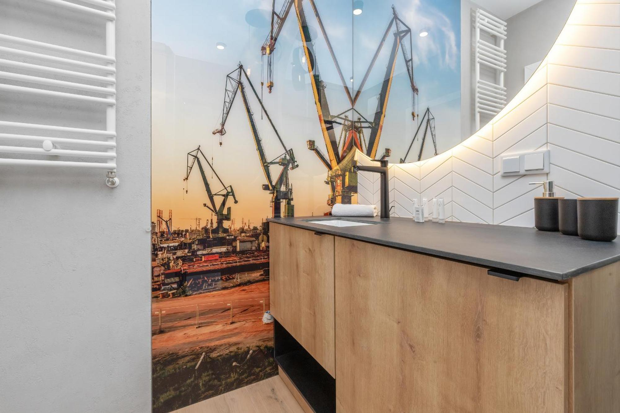 Apartment Elegant In With Sauna, Gym And Parking By Renters Gdansk