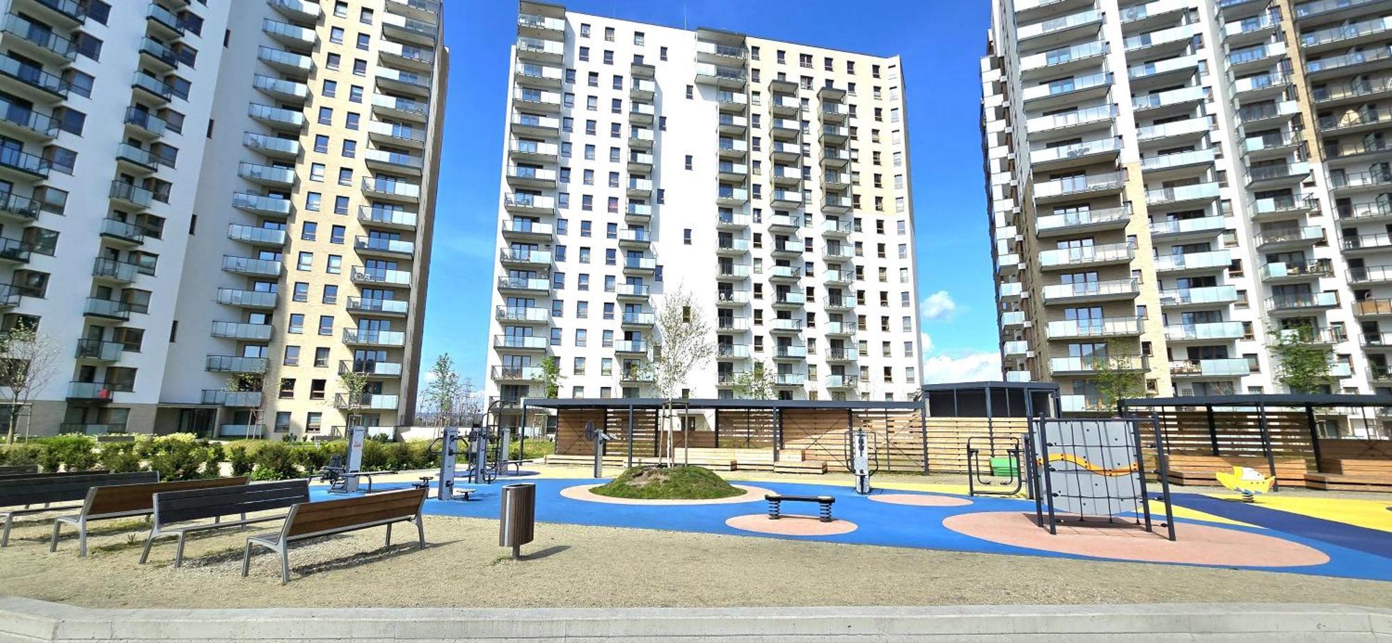 Apartament Letnica Moon Fitness, Kids Play By Triapart Leilighet Gdańsk