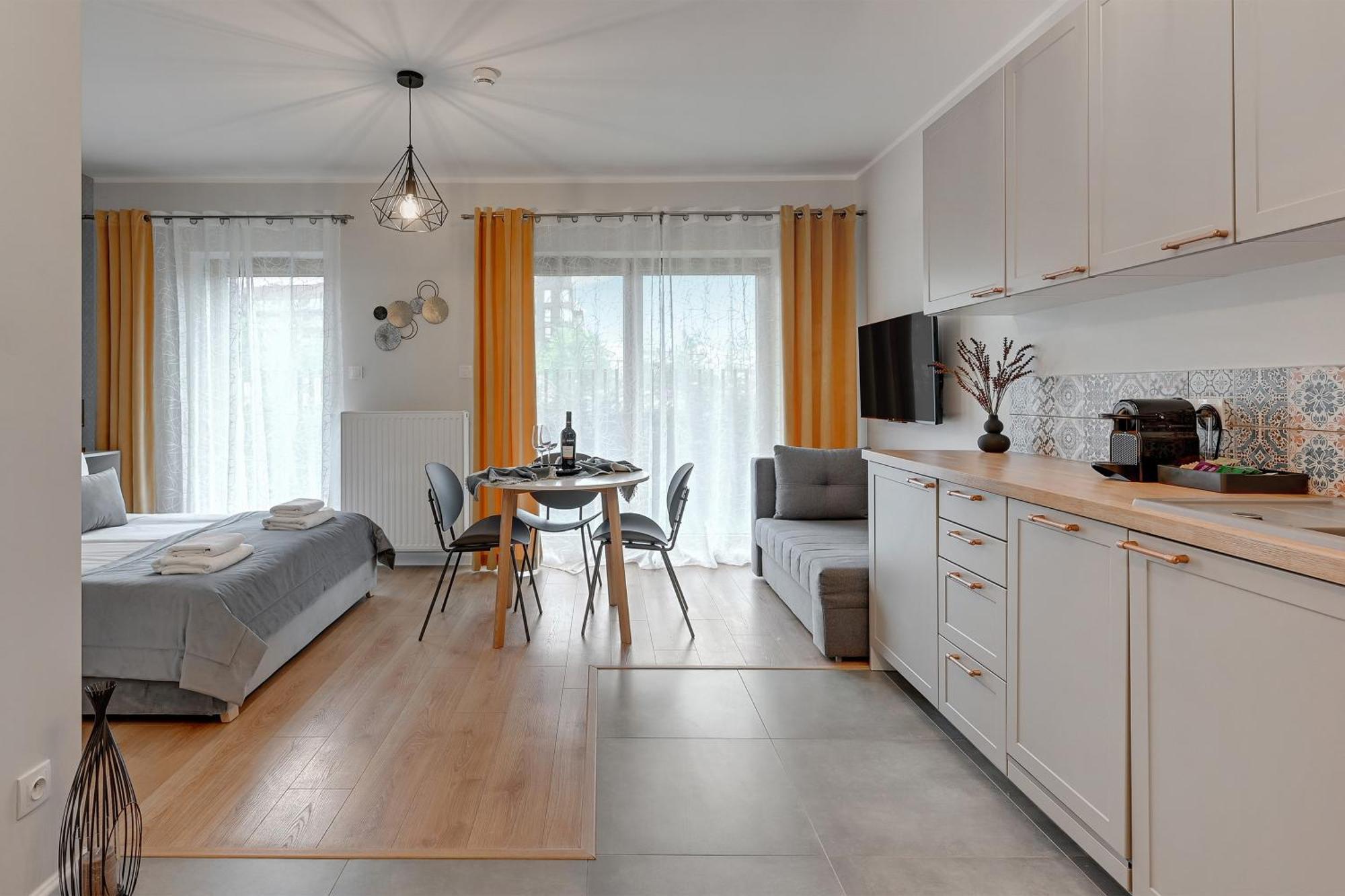 Leilighet Nadmotlawie Riverside - Sauna, Gym & Parking By Downtown Gdańsk