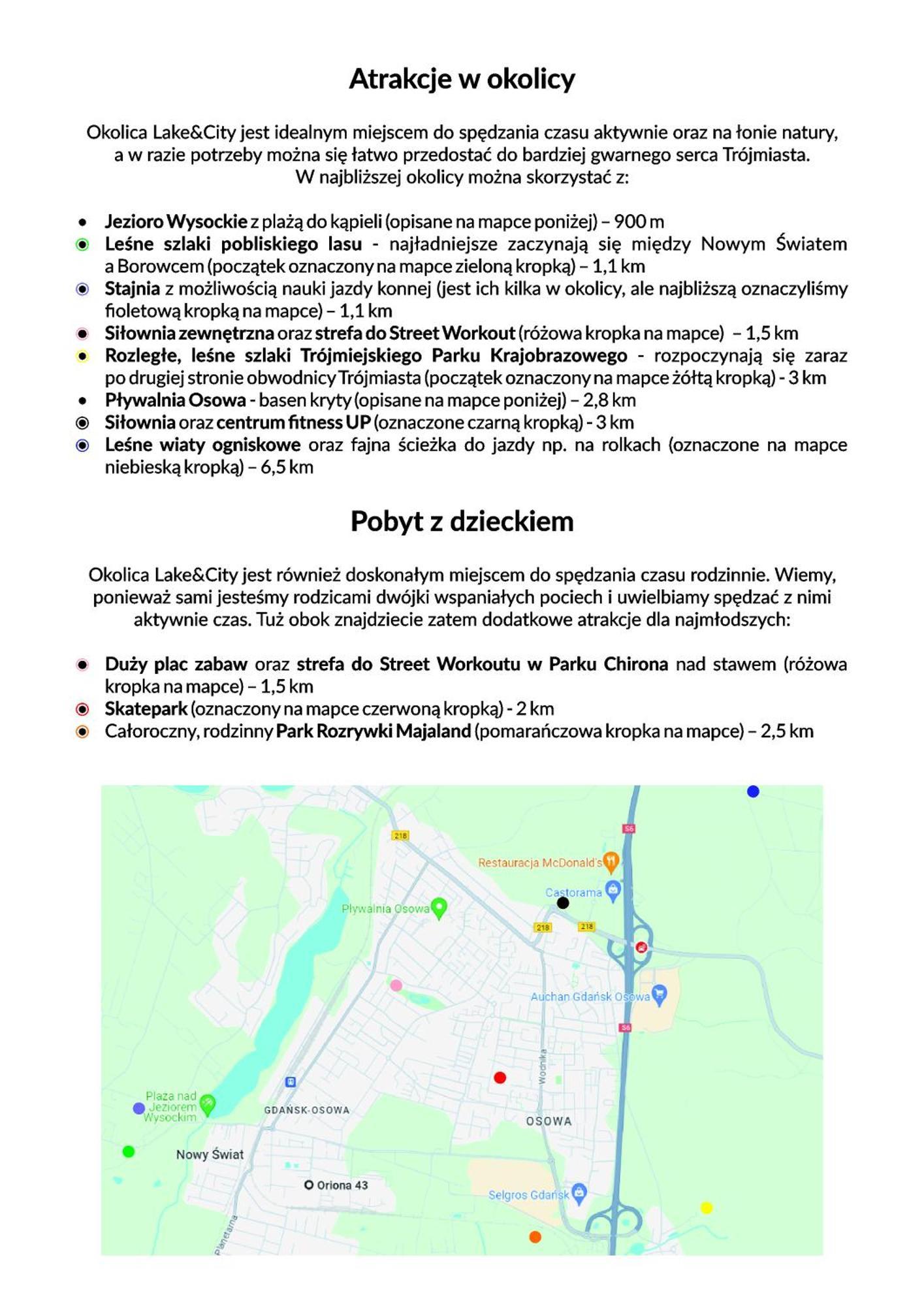 Lejlighed Lake&city - Komfortowe Blisko Majaland, Jeziora, Lasu Oraz Serca Trojmiasta Gdańsk