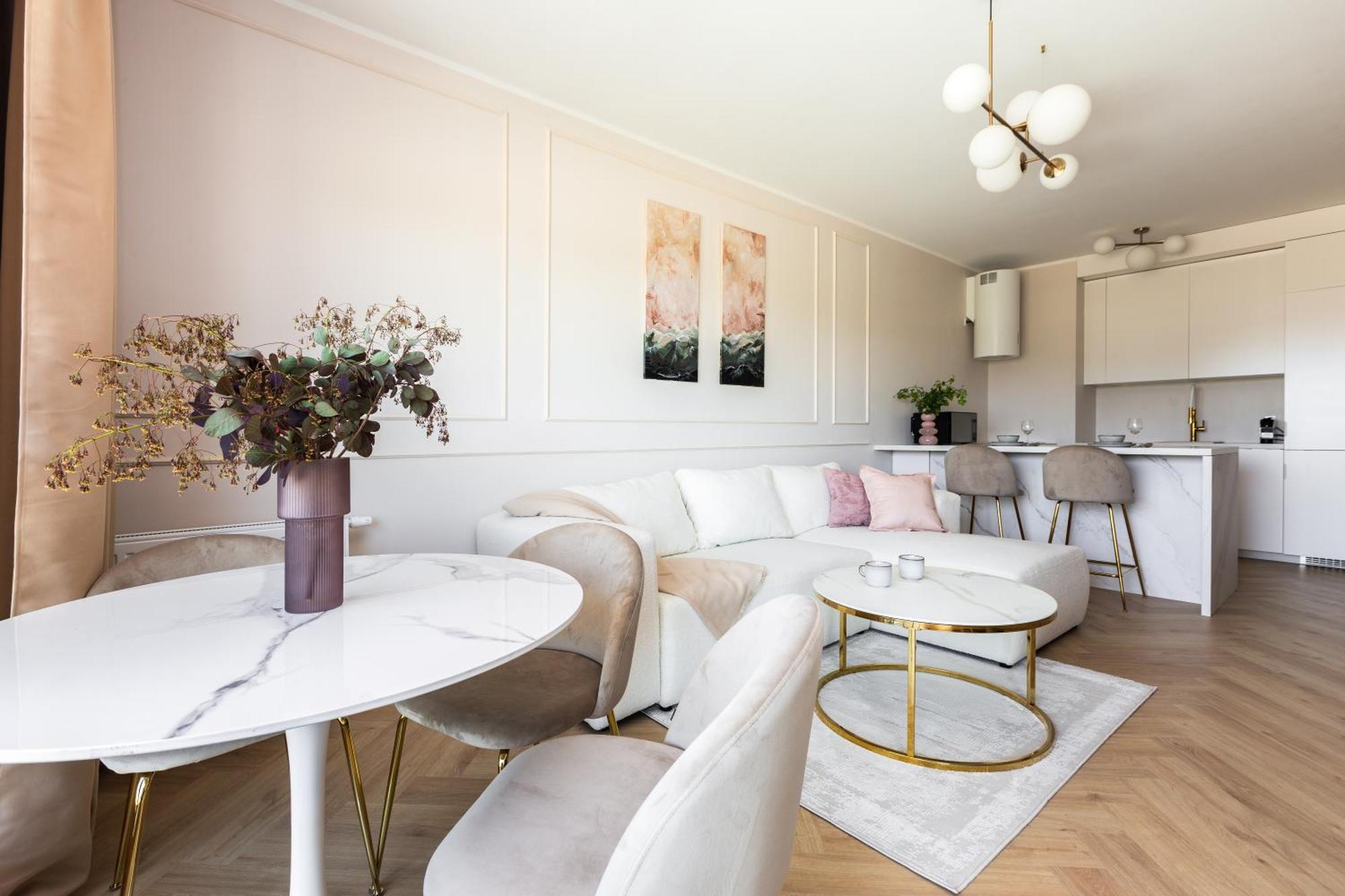 Apartament Motlava Bliss - Gym, Sauna & Parking Gdańsk