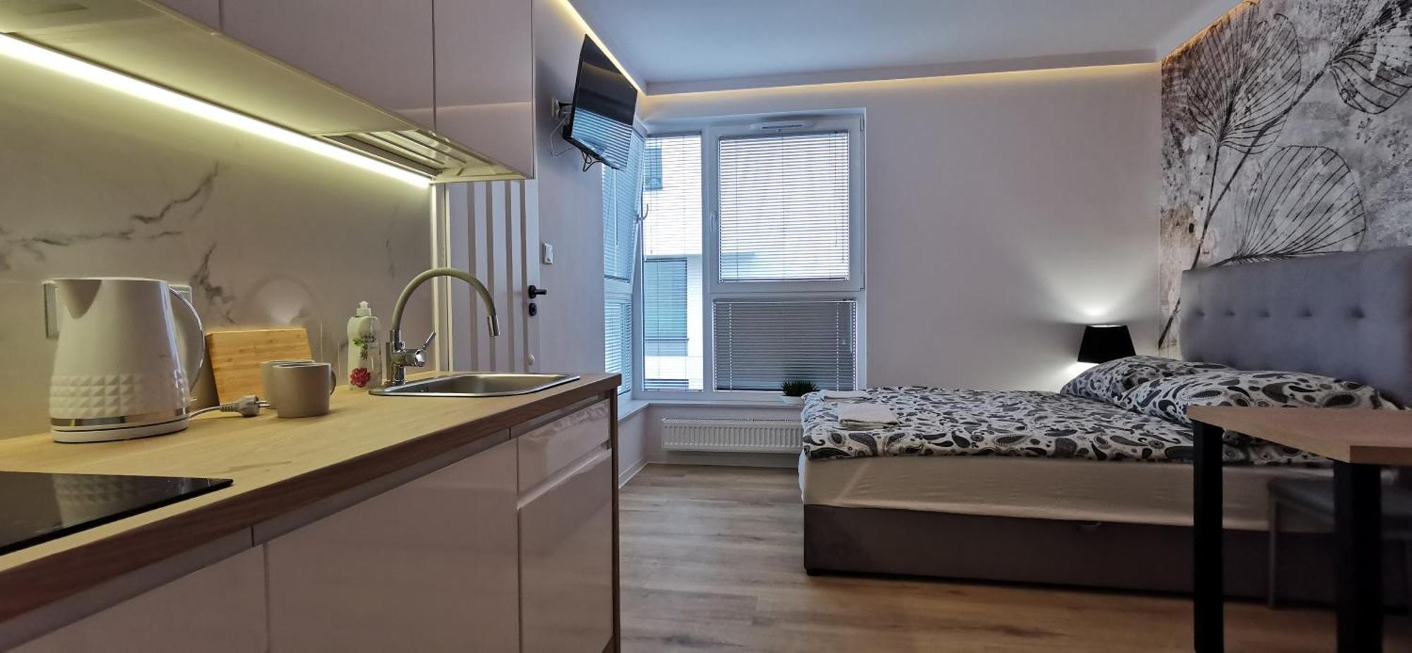 Apartment Flou Przystan Letnica 79, Parking & 700m Plaza