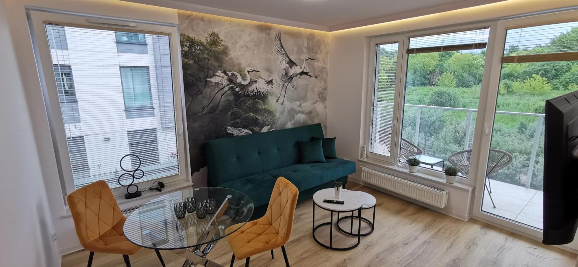 Flou Przystan Letnica 79, Parking & 700m Plaza Apartment *