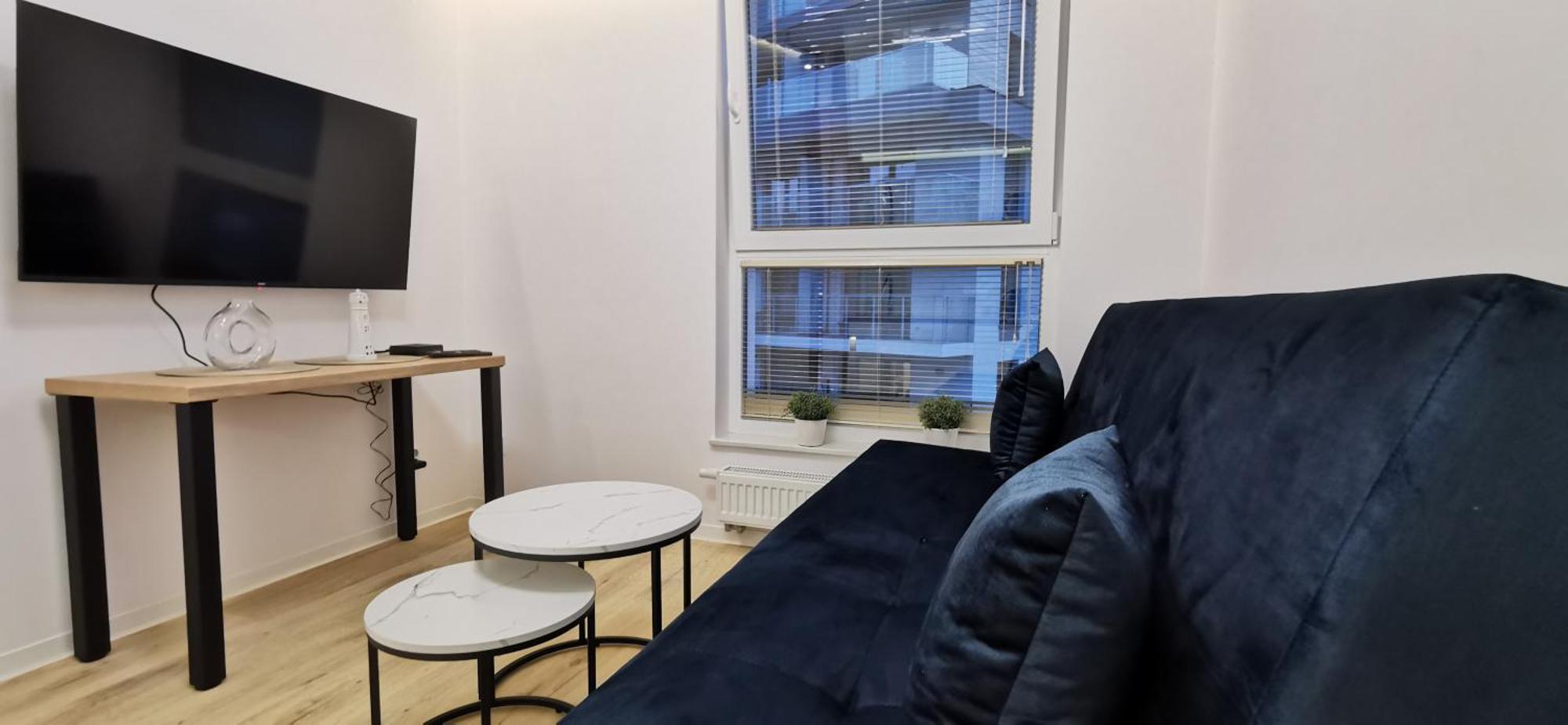 Apartment Flou Przystan Letnica 79, Parking & 700m Plaza Gdansk