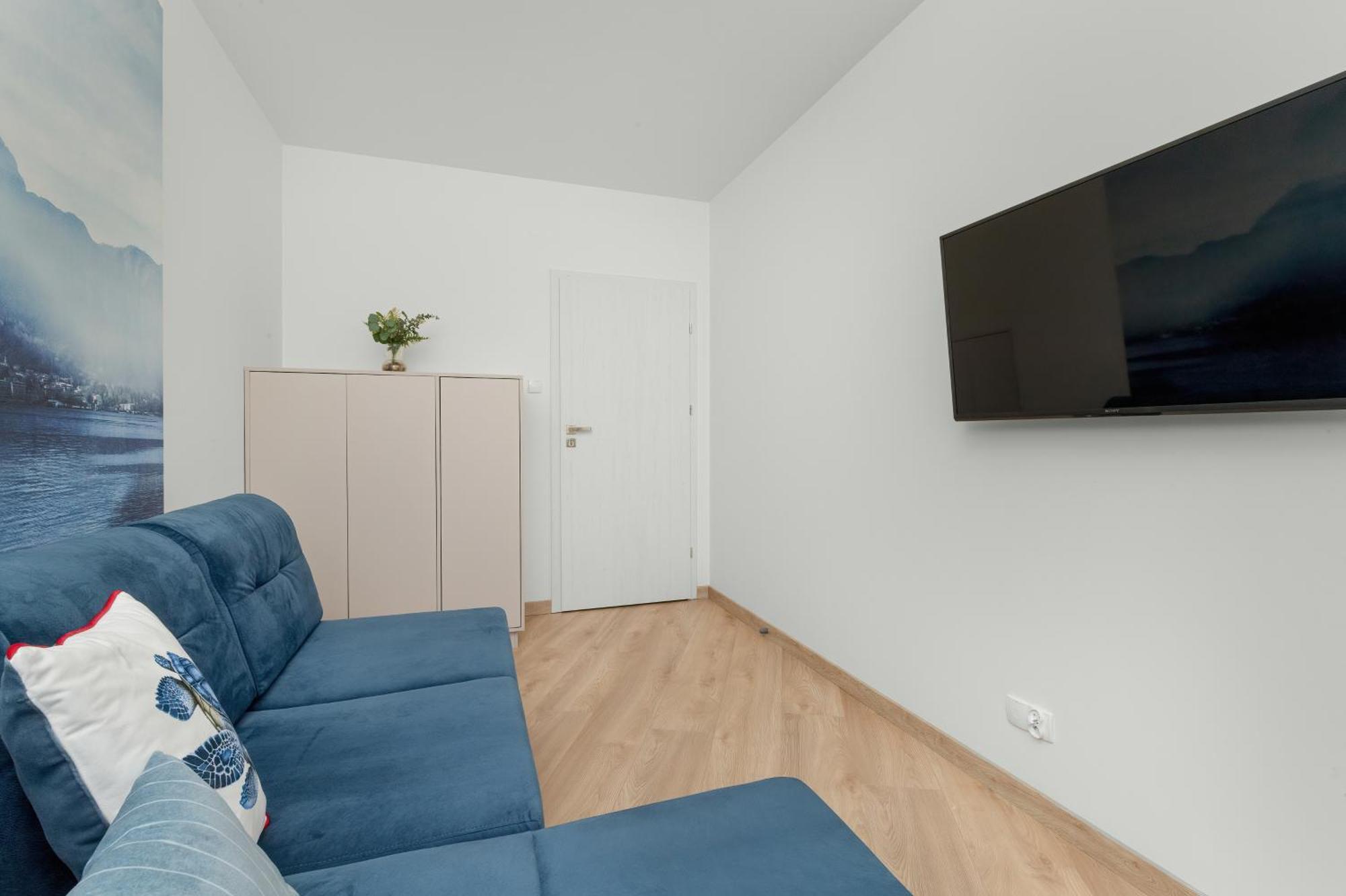 Luksusowy Z 4 Sypialniami, Klimatyzacja I Biurkiem W Gdansku By Renters Apartment Gdansk