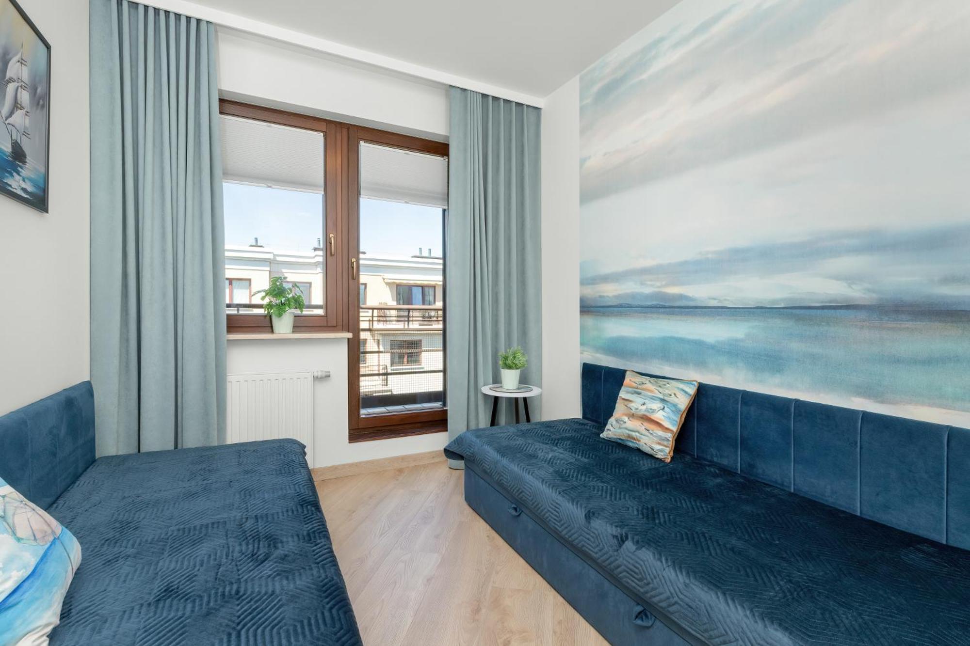 Apartment Luksusowy Z 4 Sypialniami, Klimatyzacja I Biurkiem W Gdansku By Renters