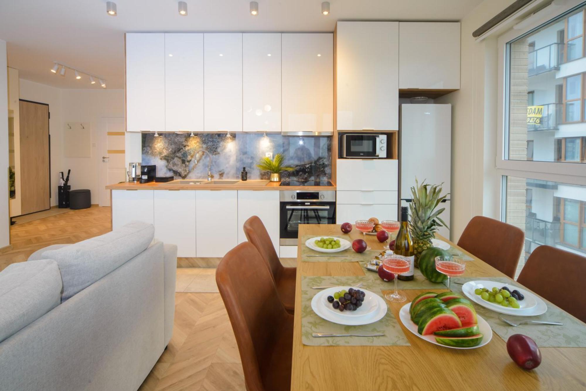 Leilighet Maya's Flats & 100 Sea View - 3 Pokojowy Na Letnicy *