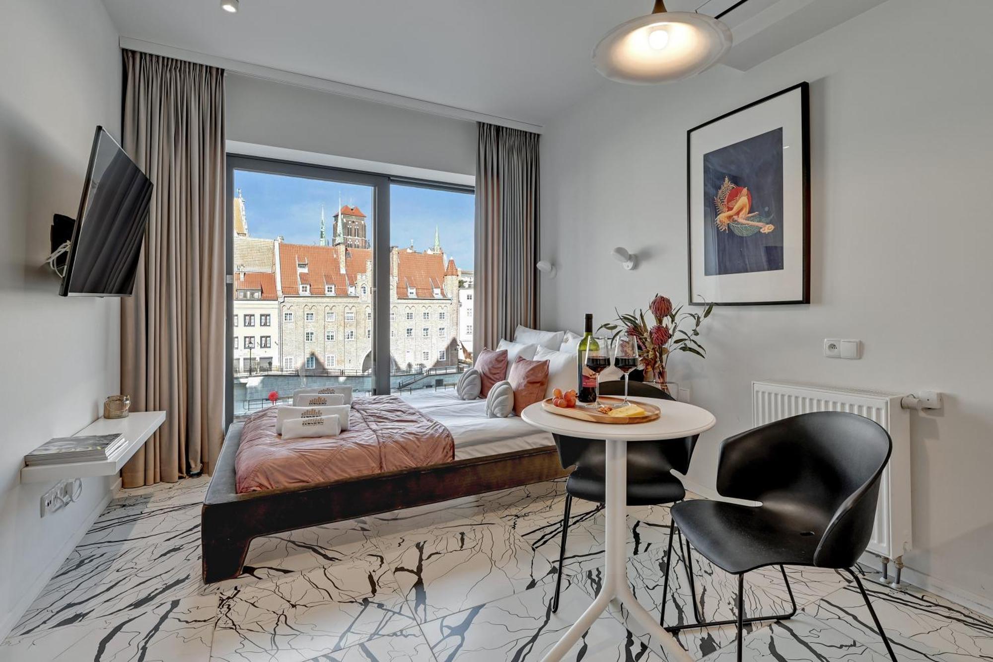 Deo Plaza Riverside & Radisson By Downtown Apartamento Gdańsk