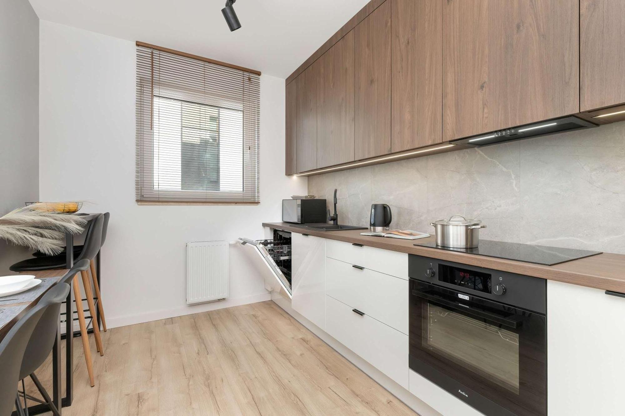 Nowa Letnica With Balcony & Parking Arena By Renters Gdańsk