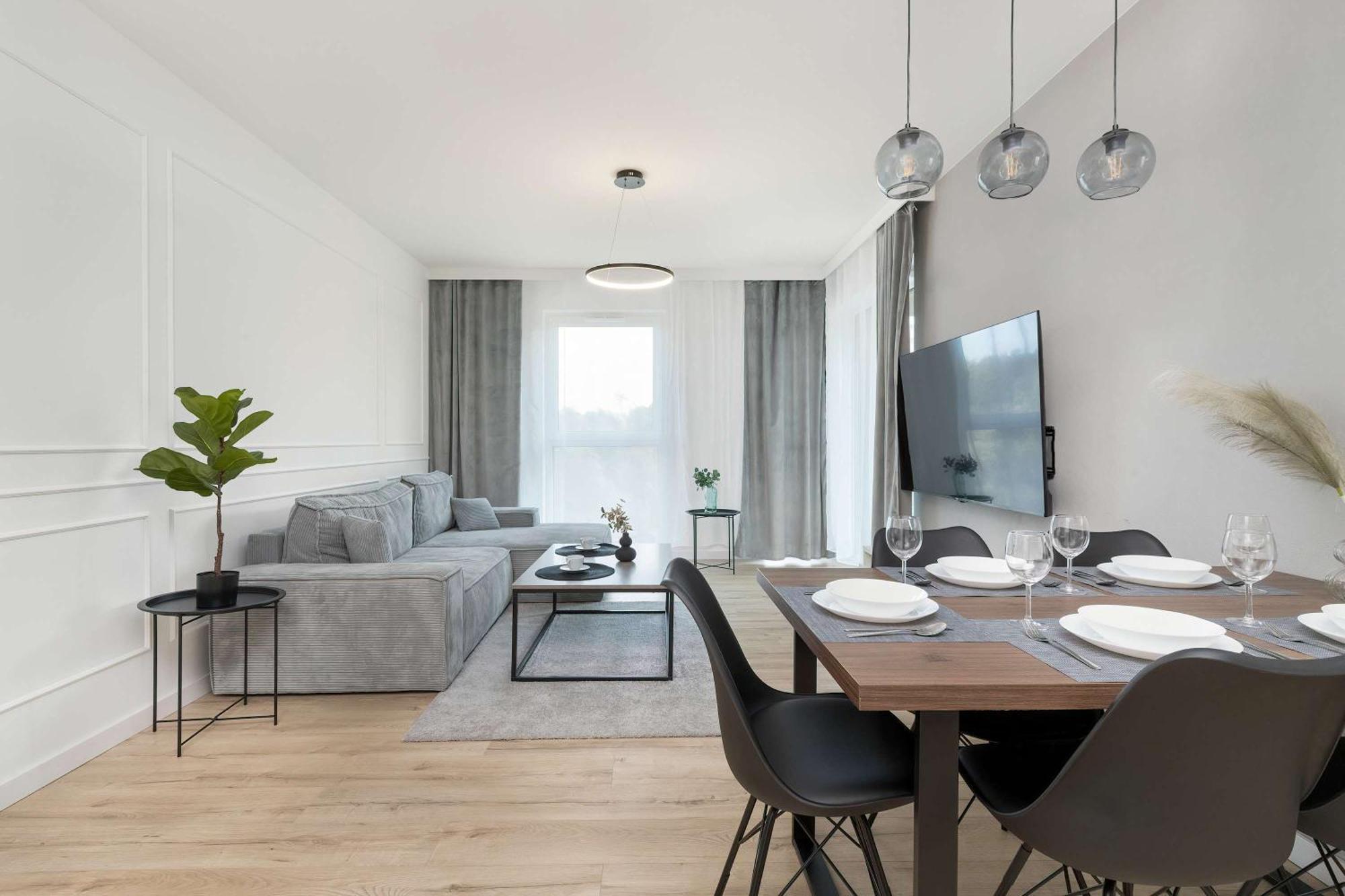 Nowa Letnica With Balcony & Parking Arena By Renters * Gdańsk