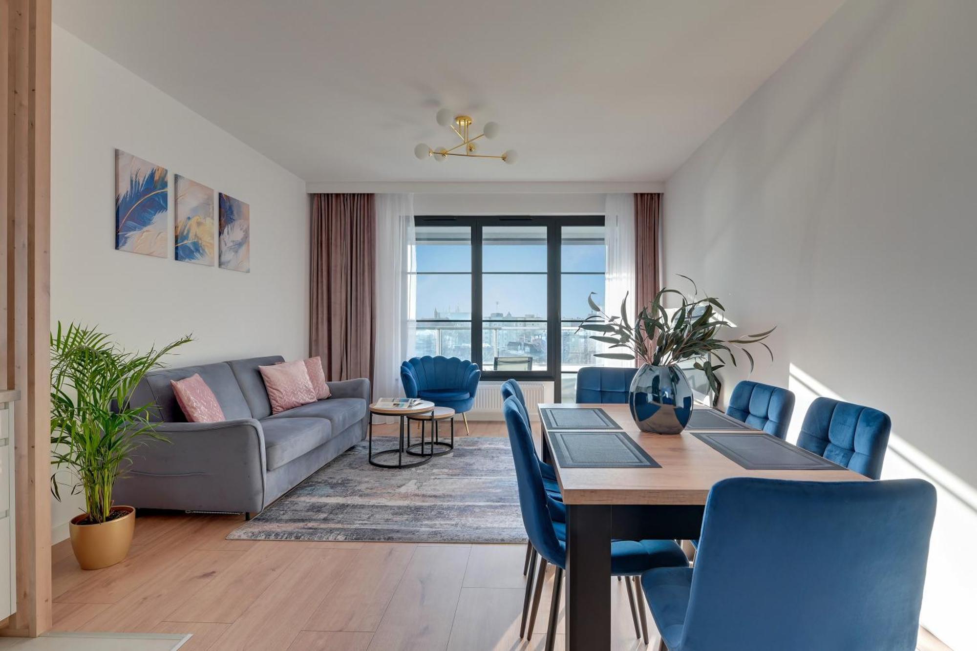 Doki Living - Foodhall & Parking By Downtown Apartment Gdansk