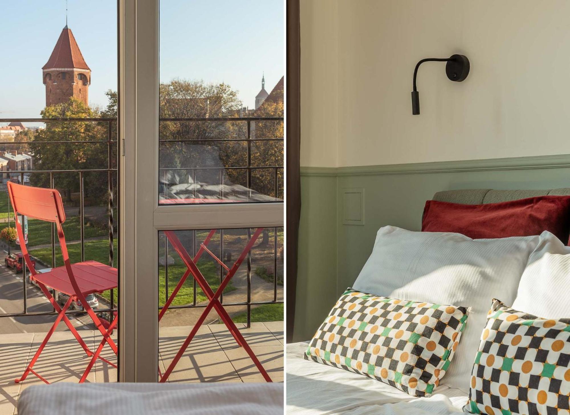 Apartment Cozy With Balcony Near Old Town By Rent Like Gdansk