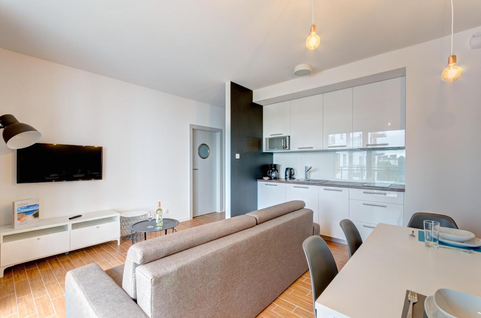 Elegant And Modern Dom & House In Apartment Gdansk