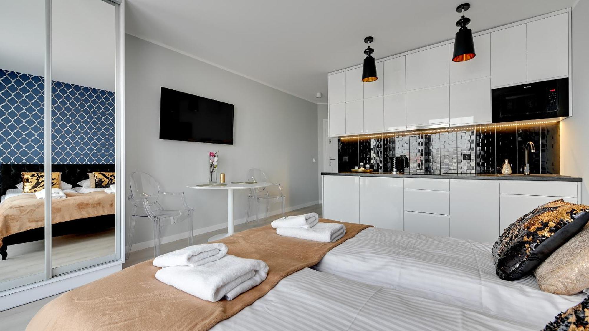 Apartment Comfortable With Access To The Gym Dom & House