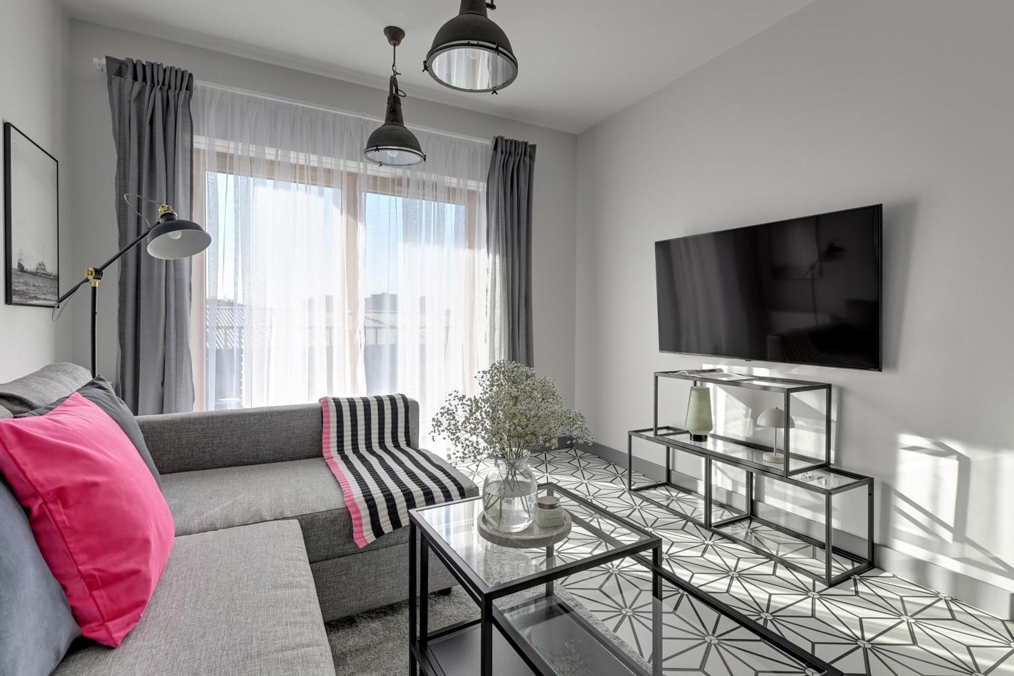 Nadmotlawie Riverside - Parking, Sauna & Gym By Downtown Apartment *
