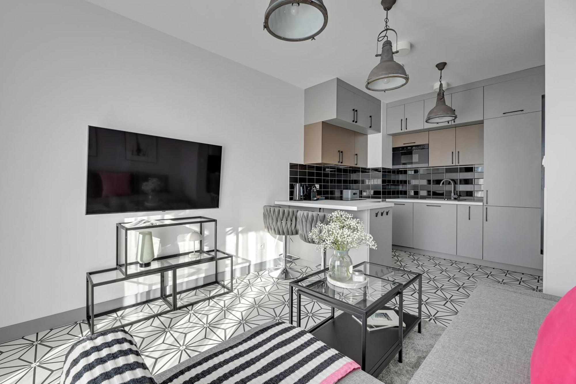 Nadmotlawie Riverside - Parking, Sauna & Gym By Downtown Apartment Gdansk