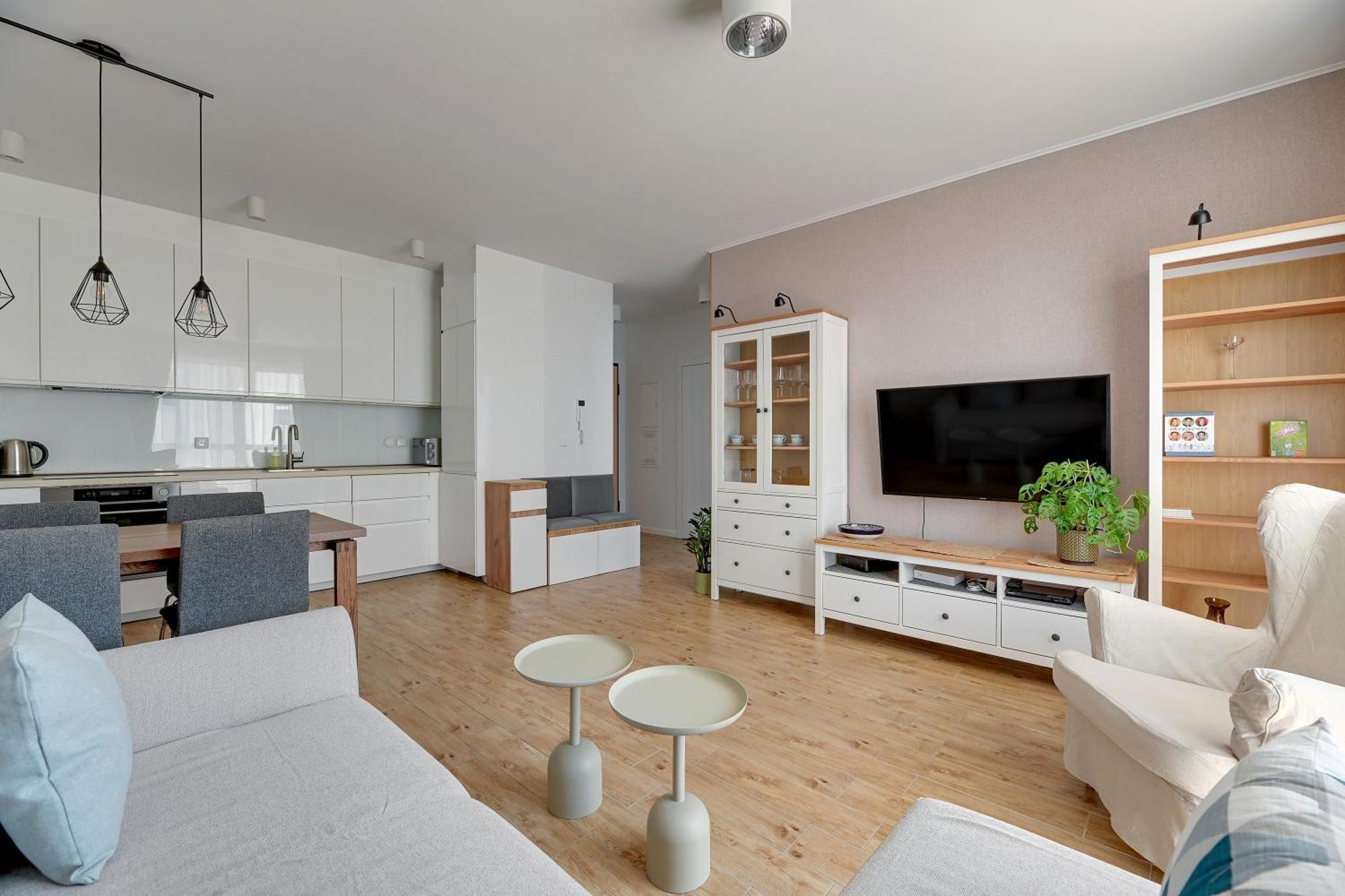 Przymorze - Office & Gym Apartamento *