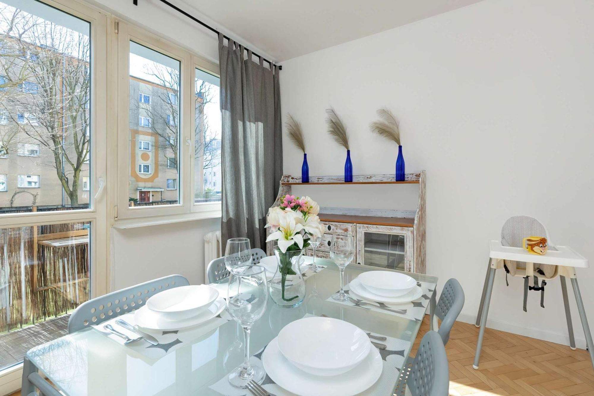 Chlopska Stylish With Balcony Przymorze By Renters Gdansk