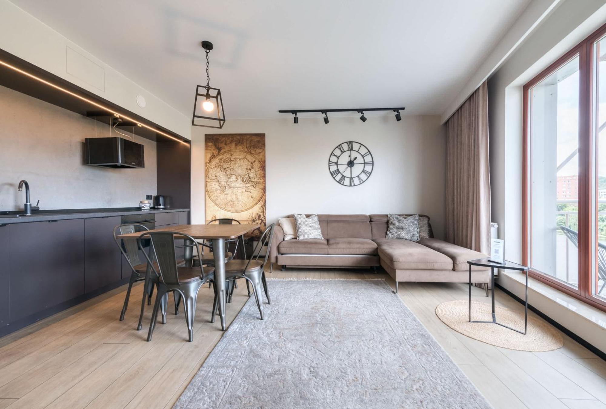 Waterlane Island - Riverview Pool, Spa, Gym & Parking By Downtown * Gdansk
