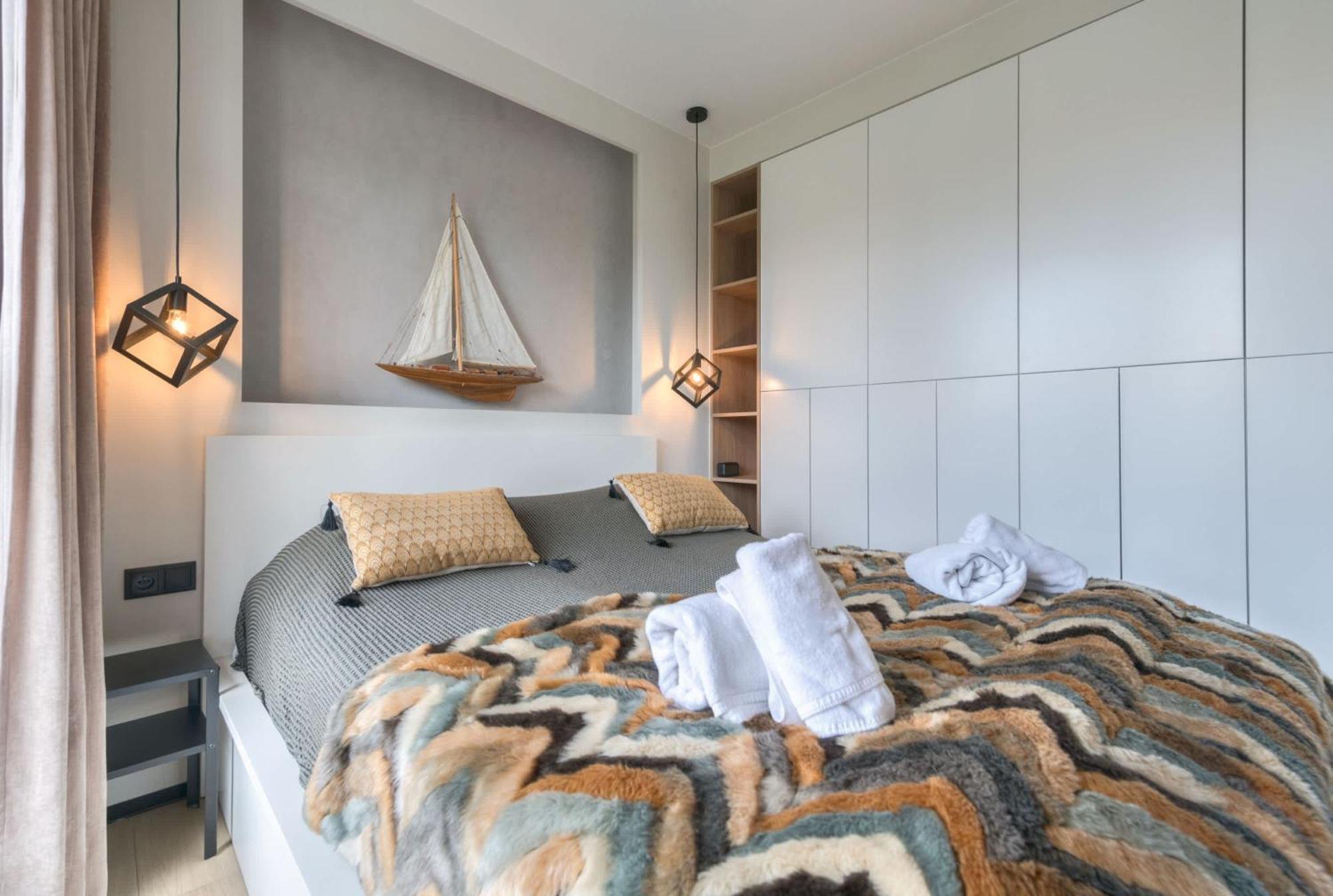 Apartment Waterlane Island - Riverview Pool, Spa, Gym & Parking By Downtown Gdansk