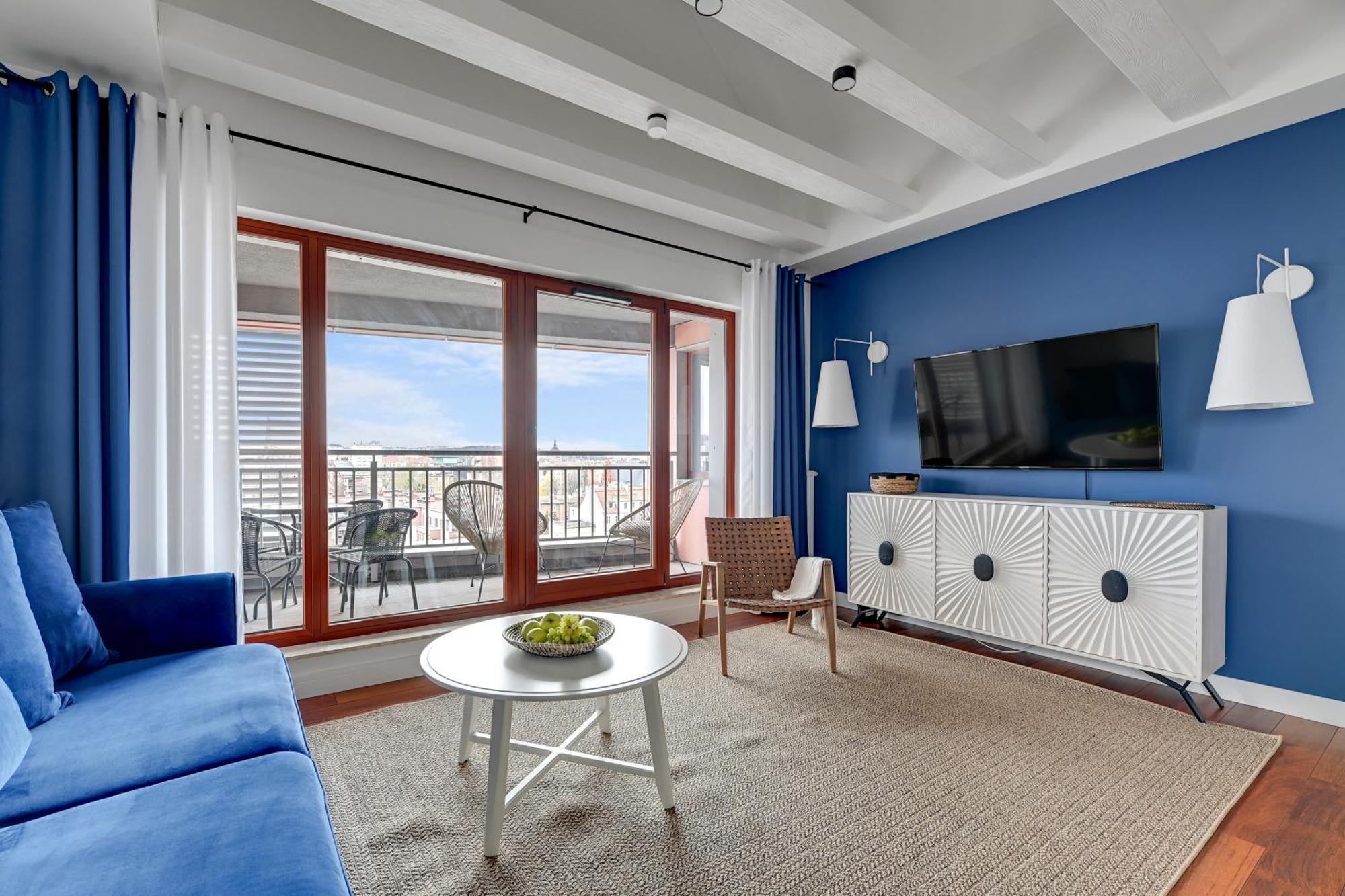 Apartment Waterlane Island - Riverview Pool, Spa, Gym & Parking By Downtown Gdansk