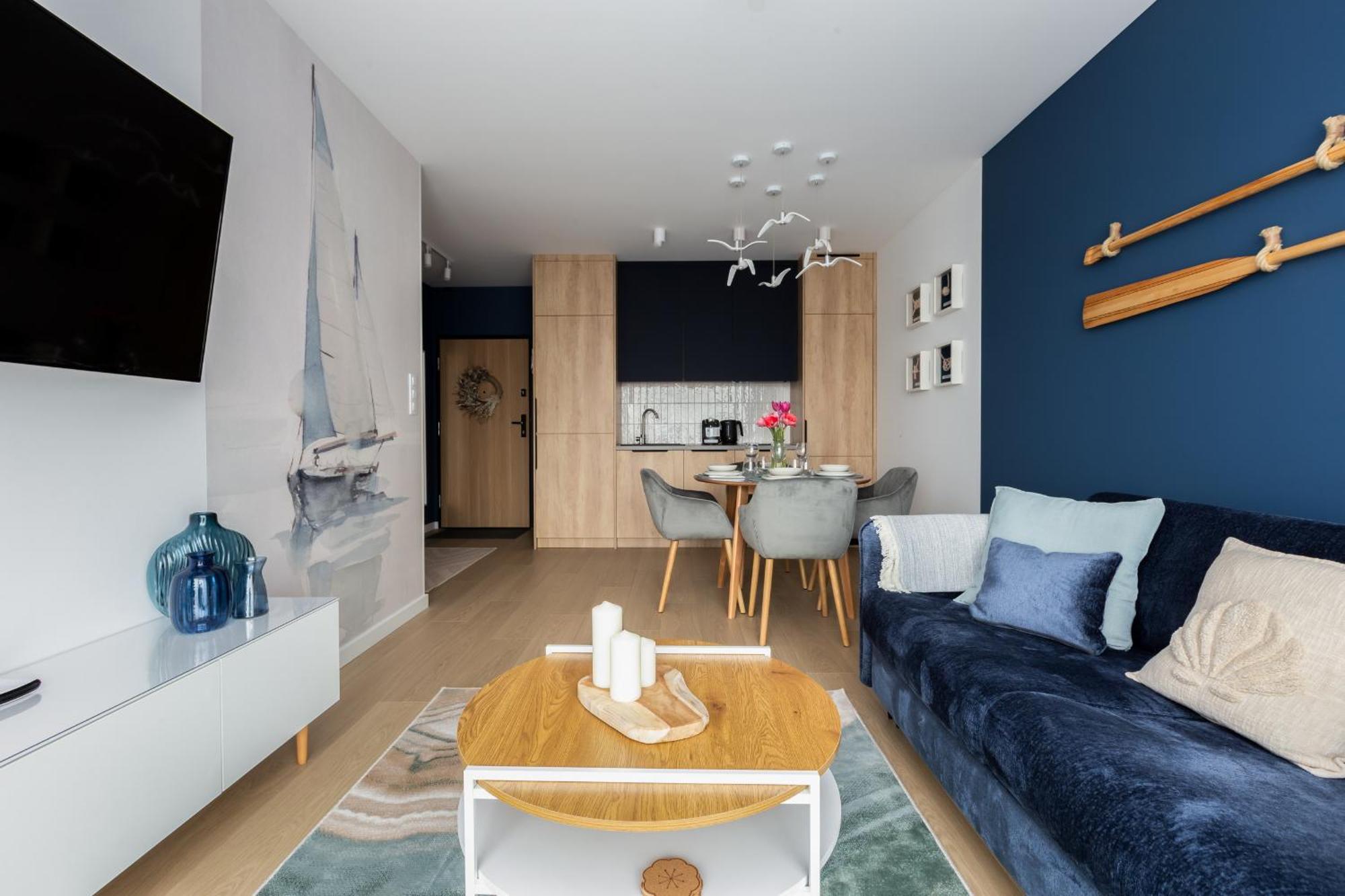 Apartment The Soaring Seagulls With Parking Gdansk