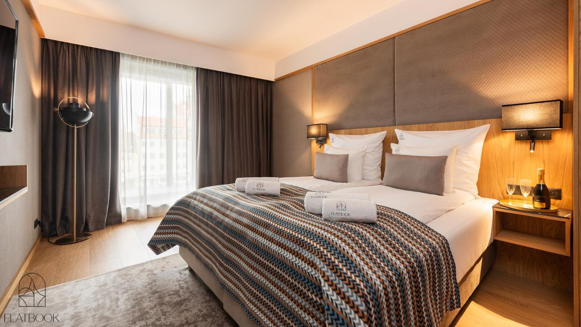 Apartamento Flatbook - Deo Plaza Riverside Prestige With Parking Included Gdańsk