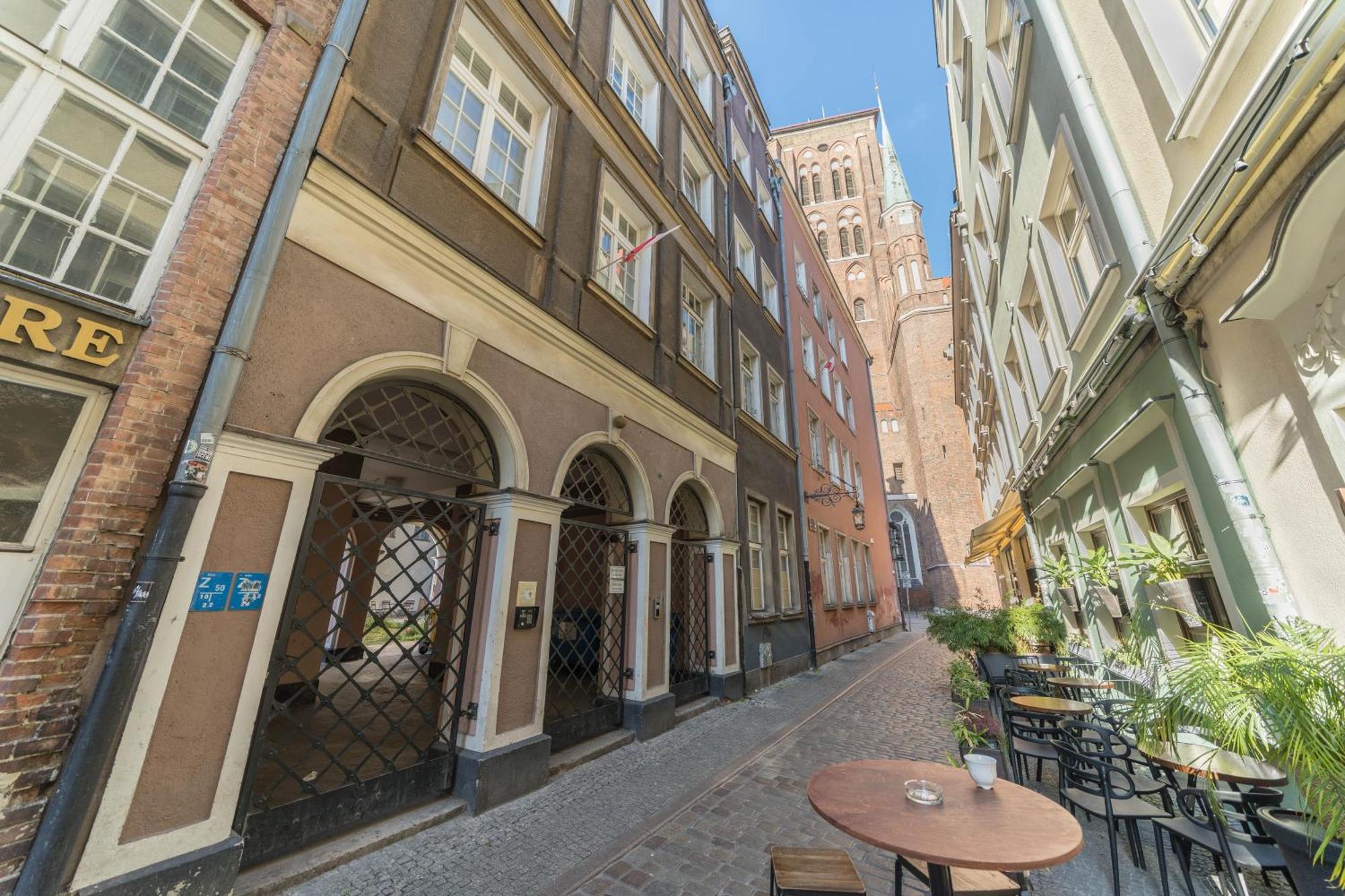 Lejlighed Przytulny Z 2 Sypialniami Na Starym Miescie/ 2bedrooms Old Town Gdańsk