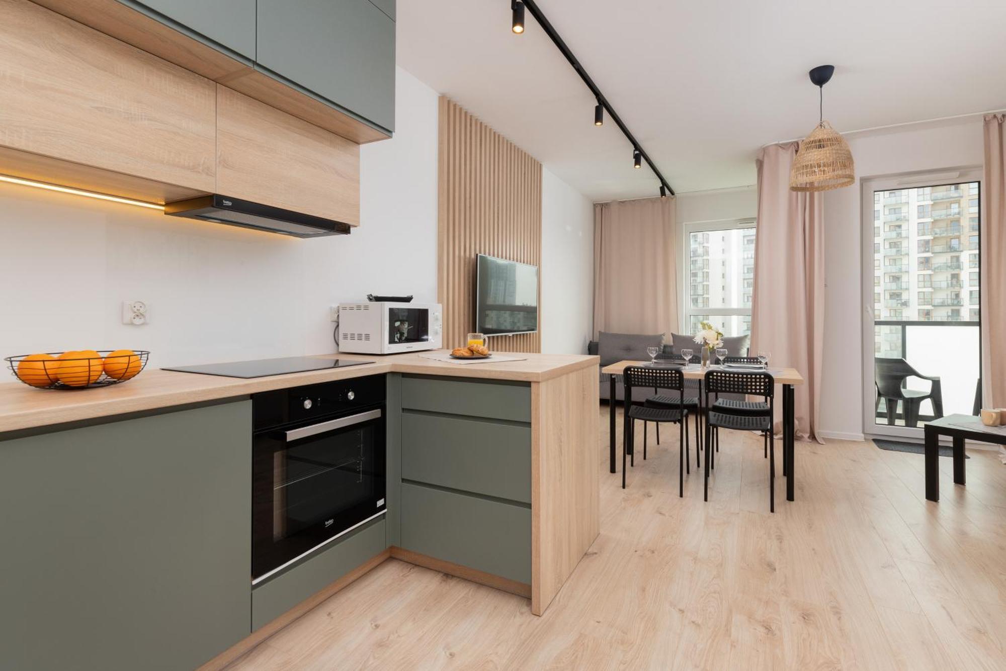 Modern With Balcony Near Arena By Renters Căn hộ