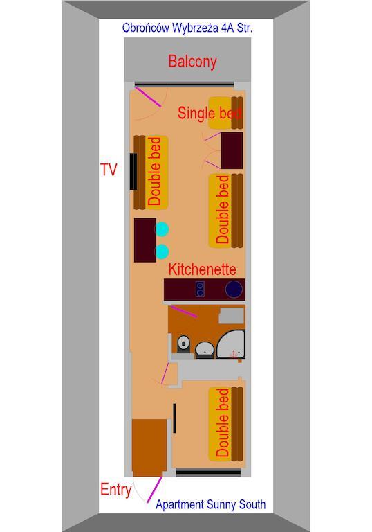 Apartament Sloneczne Poludnie Gdansk